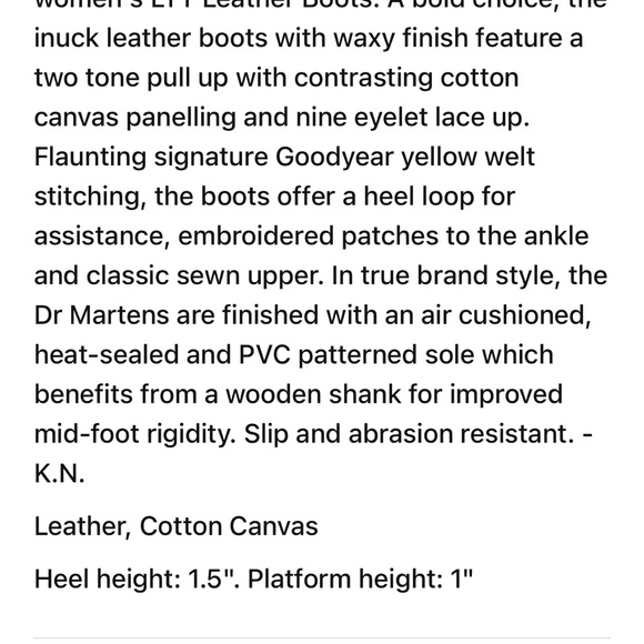 Dr. Martens AGGY Agyness Deyn Women's LTT Leather Boots - Black - Picture 16 of 16